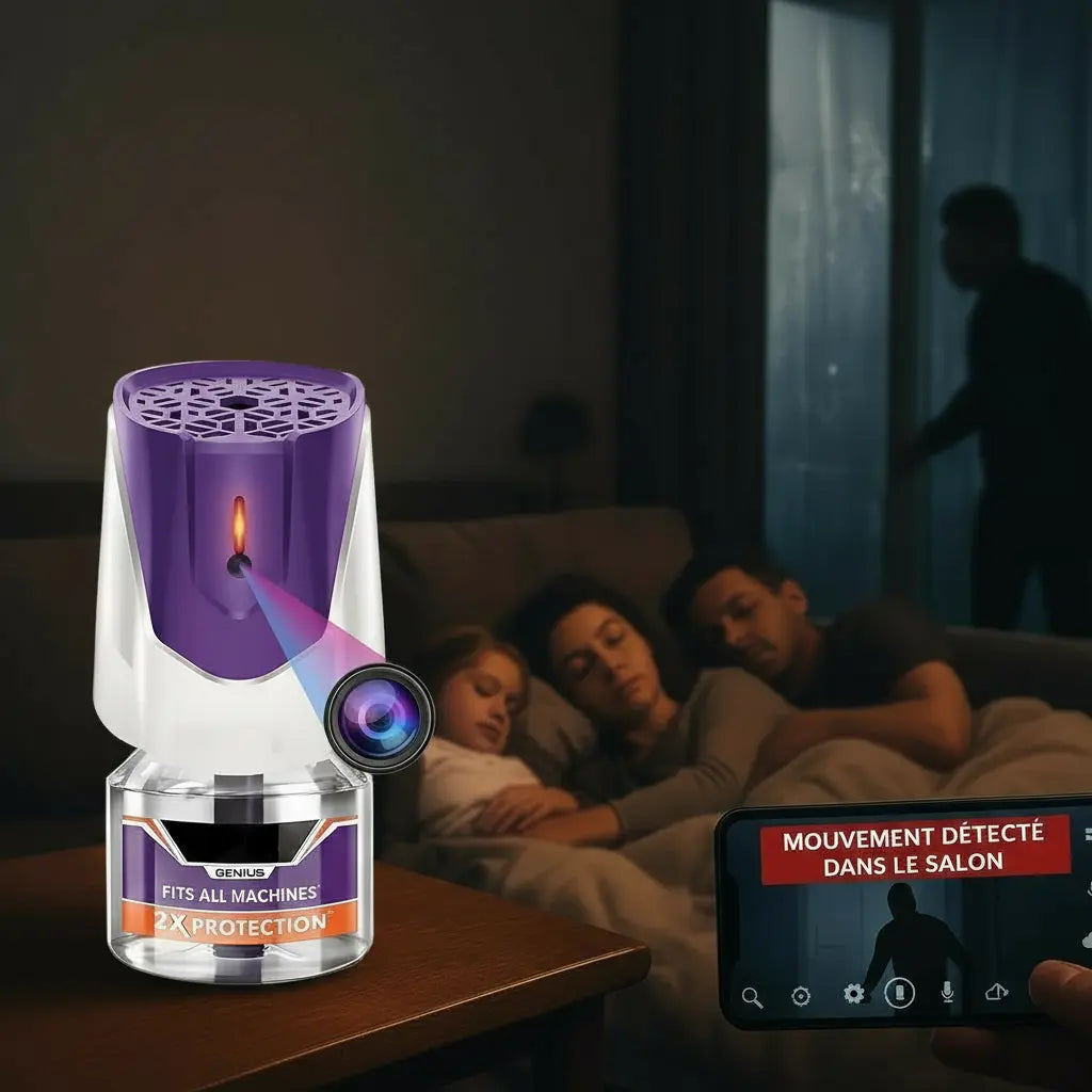 Caméra Espion Moustiquaire : DOUBLE PROTECTION Ultime pour Maison et Anti-Moustiques !